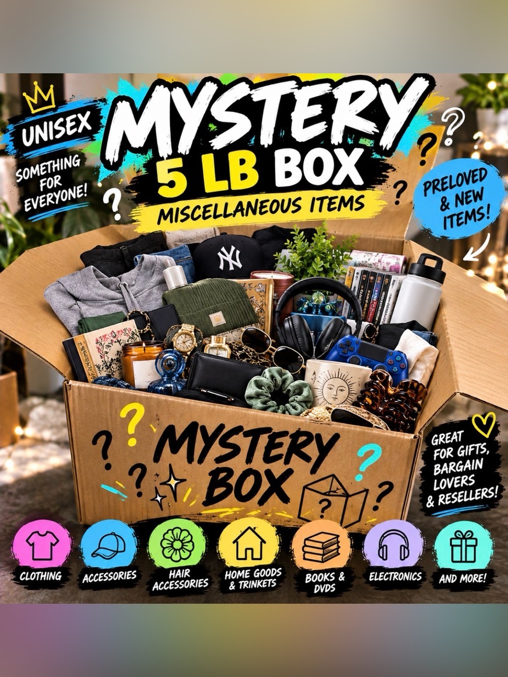 5 LB UNISEX MYSTERY BOX